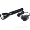 Rechargeable Torch Light Heavy Duty Black Flashlight